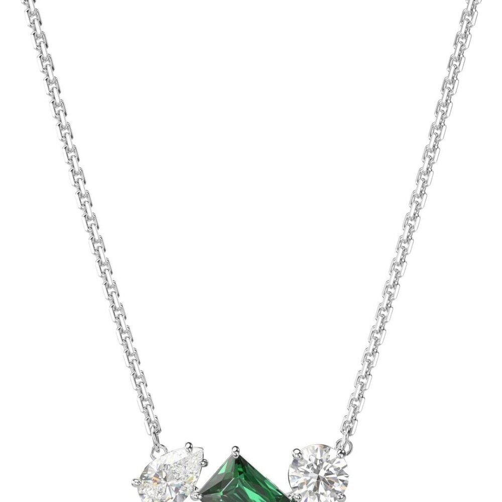 Mesmera Green Crystal Necklace